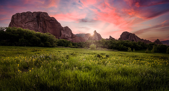 Sunset Roxborough State Park