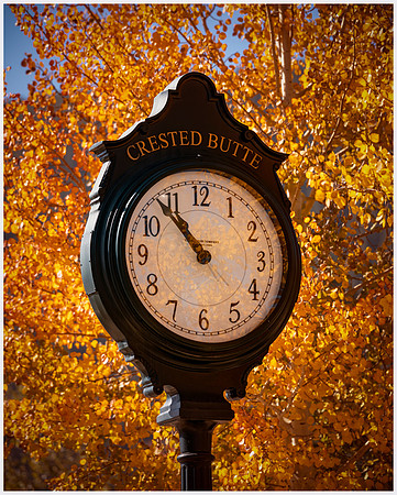 Crested Butte Clock