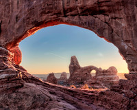 Turret Arch Through North Window