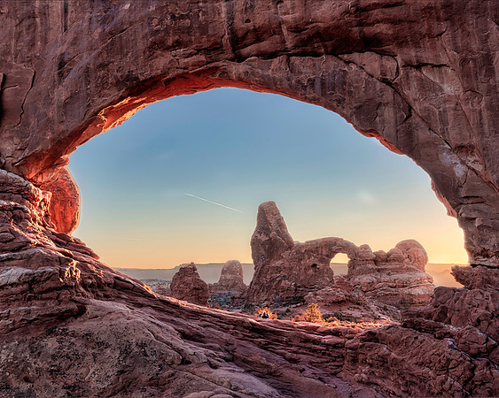 Turret Arch Through North Window
