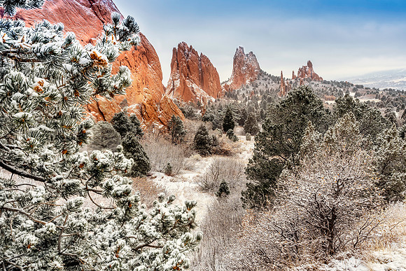 Garden of the Gods winter