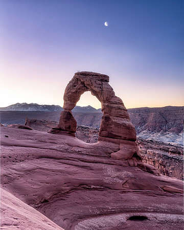 Delicate Arch morning
